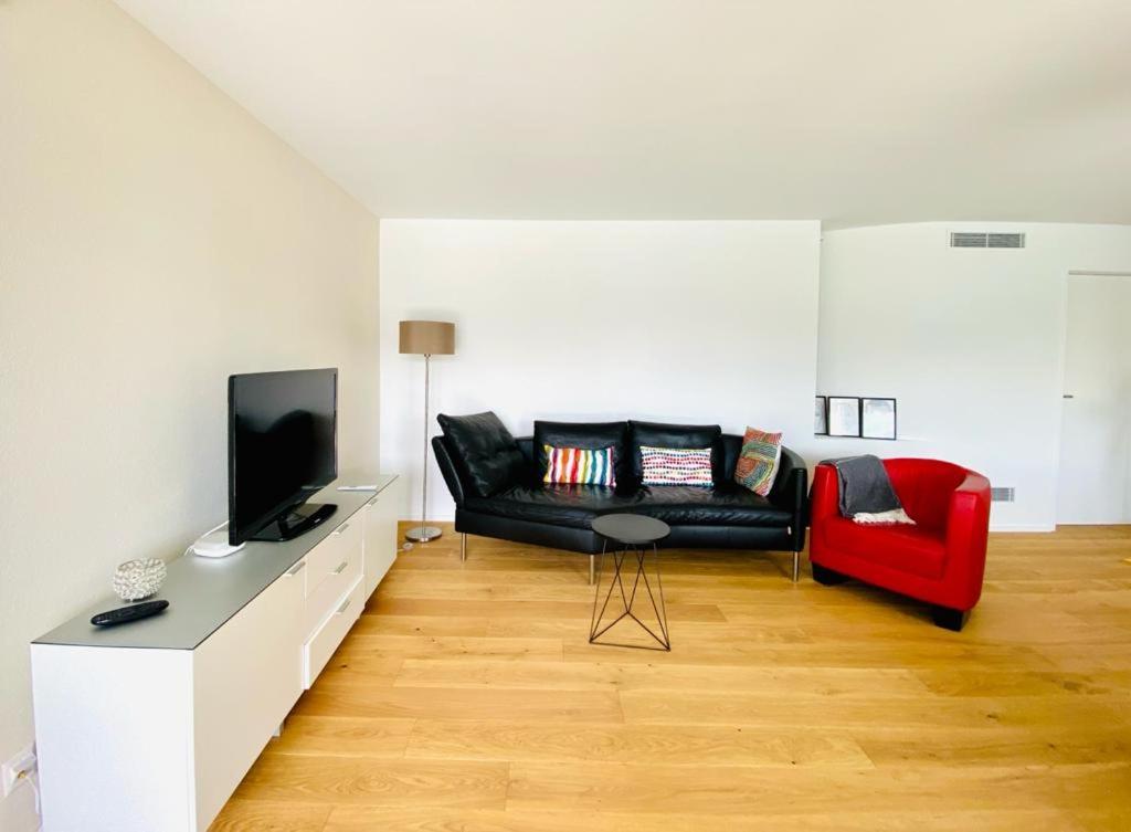 Panorama Boutique Apartment With Air Condition, Spa Entry In Solbadhotel Sigriswil Eksteriør billede