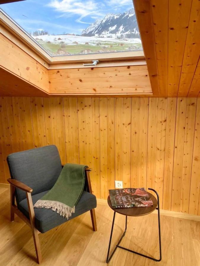 Panorama Boutique Apartment With Air Condition, Spa Entry In Solbadhotel Sigriswil Eksteriør billede