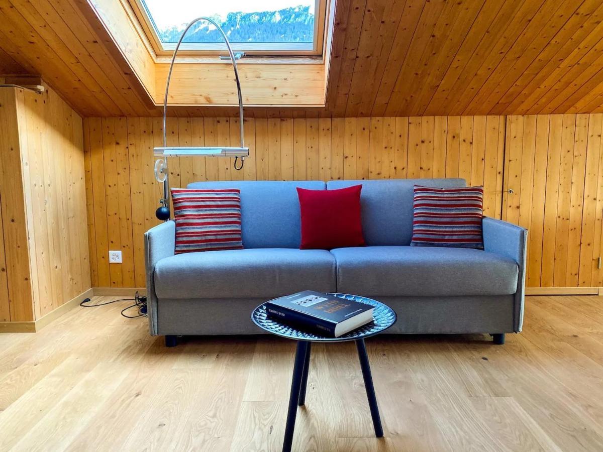 Panorama Boutique Apartment With Air Condition, Spa Entry In Solbadhotel Sigriswil Eksteriør billede