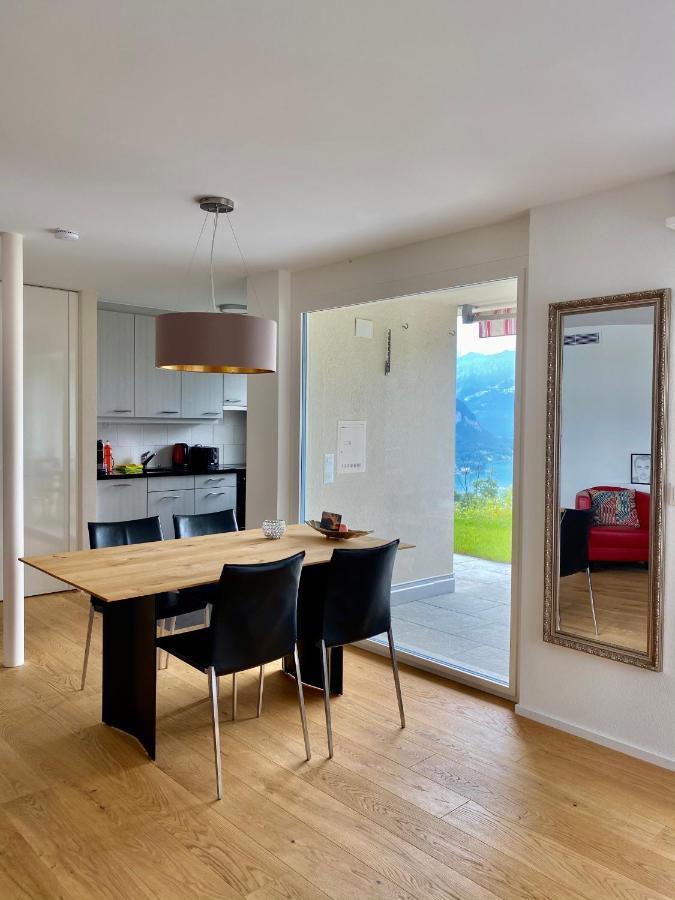 Panorama Boutique Apartment With Air Condition, Spa Entry In Solbadhotel Sigriswil Eksteriør billede